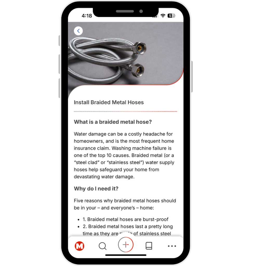 Reminders and Recommendations in the vipHome.app